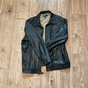 Ralph Lauren Polo Lambskin Leather Jacket